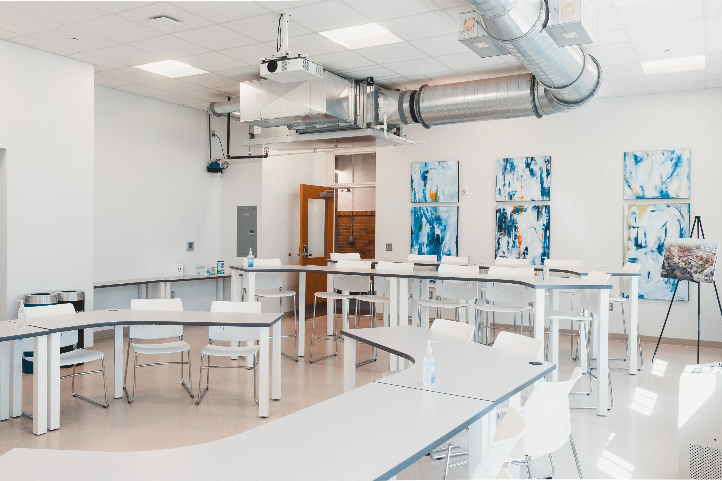 conncorp room build managed by Milestone Construction